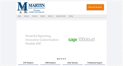 Desktop Screenshot of martinandassoc.com